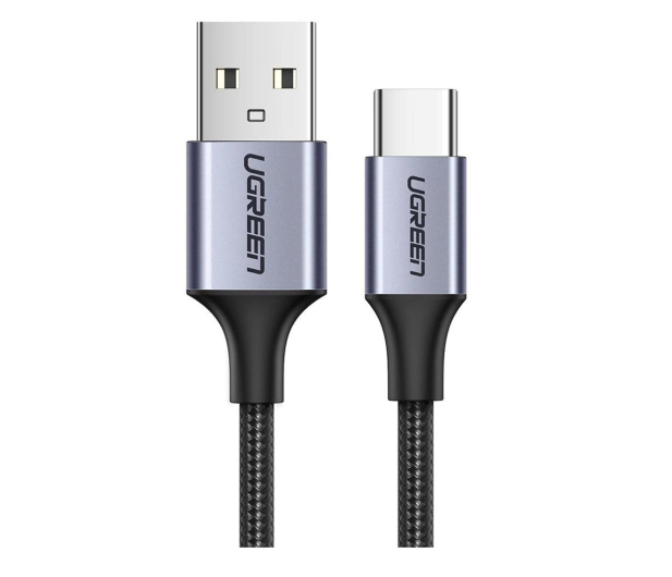 UGREEN US288 Kabel USB do USB-C QC3.0 0,25m z aluminiową wtyczką 6957303861248 - 1257643 - zdjęcie 2